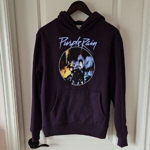 ICONIC Prince Estate Official "Purple Rain" Graphic Hoodie | Sz. S